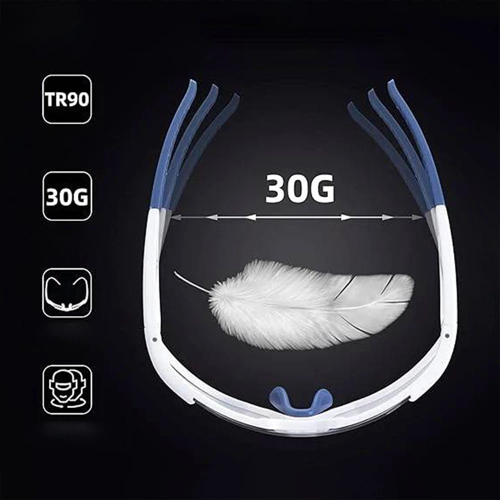 Rockbros SP297 polarizing cycling glasses - white_9