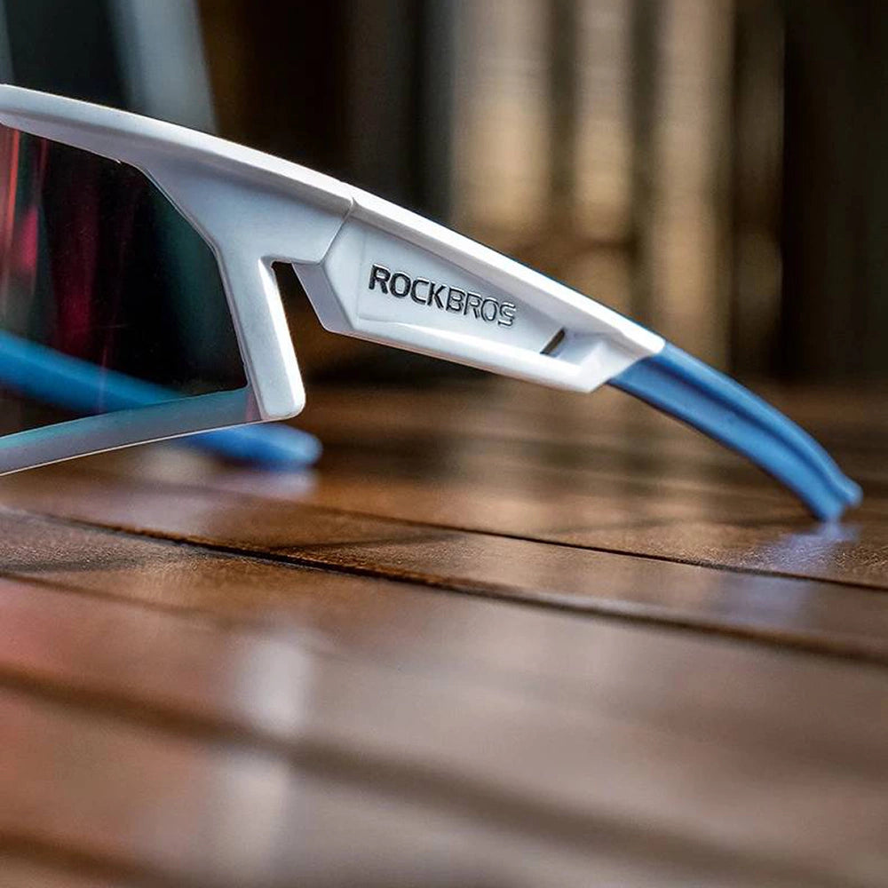 Rockbros SP297 polarizing cycling glasses - white_3