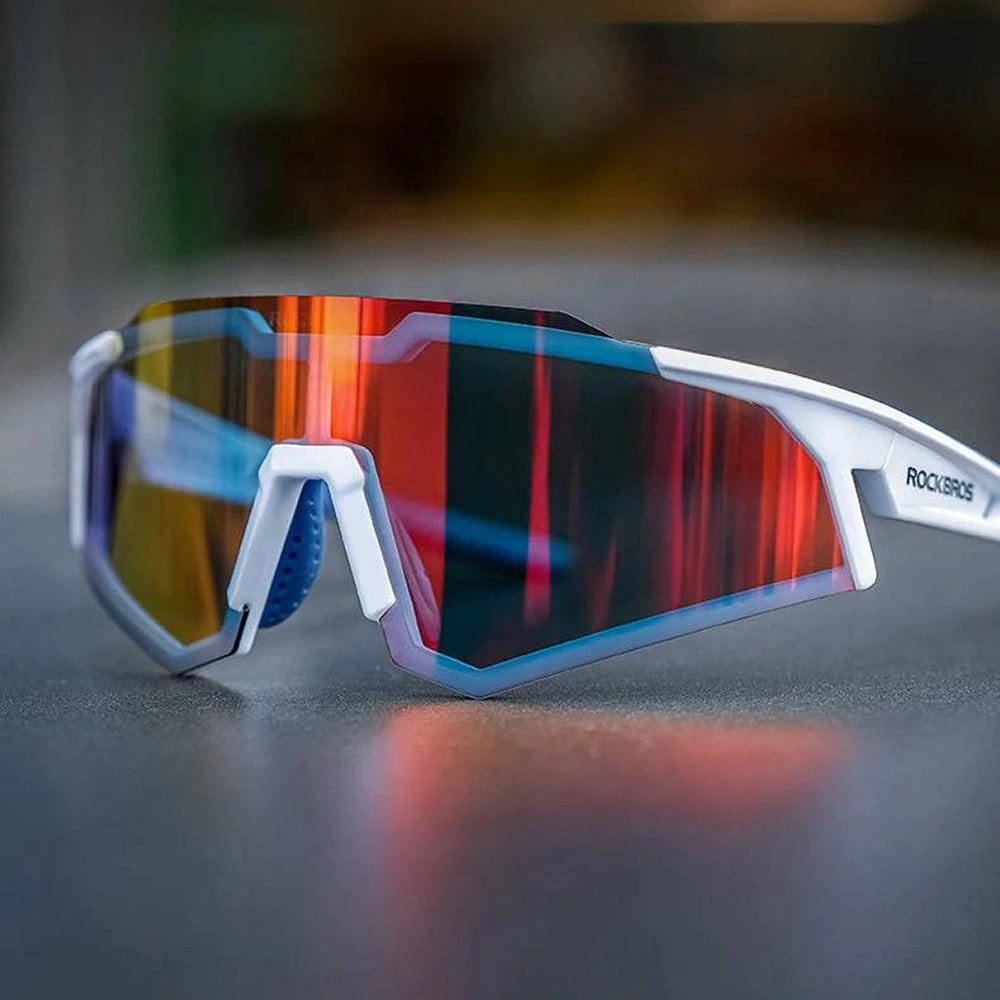 Rockbros SP297 polarizing cycling glasses - white_6