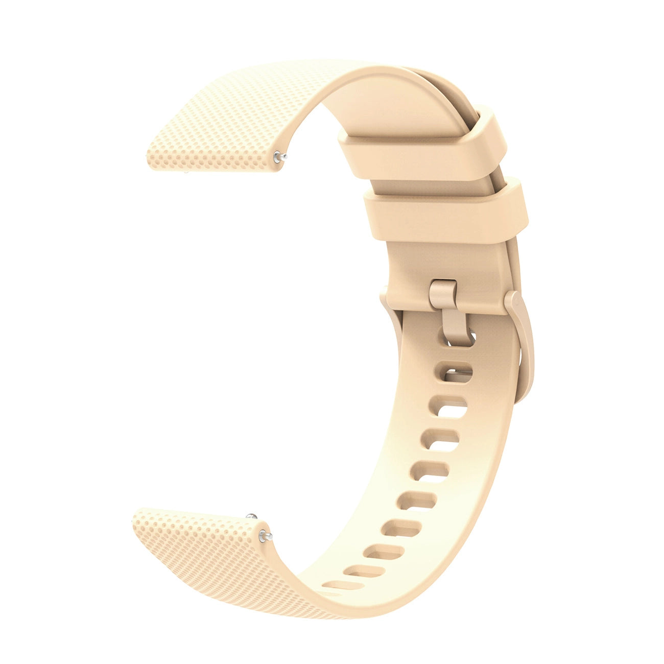 Silicone Strap for Huawei Watch GT2 / GT3 42mm - Beige_1