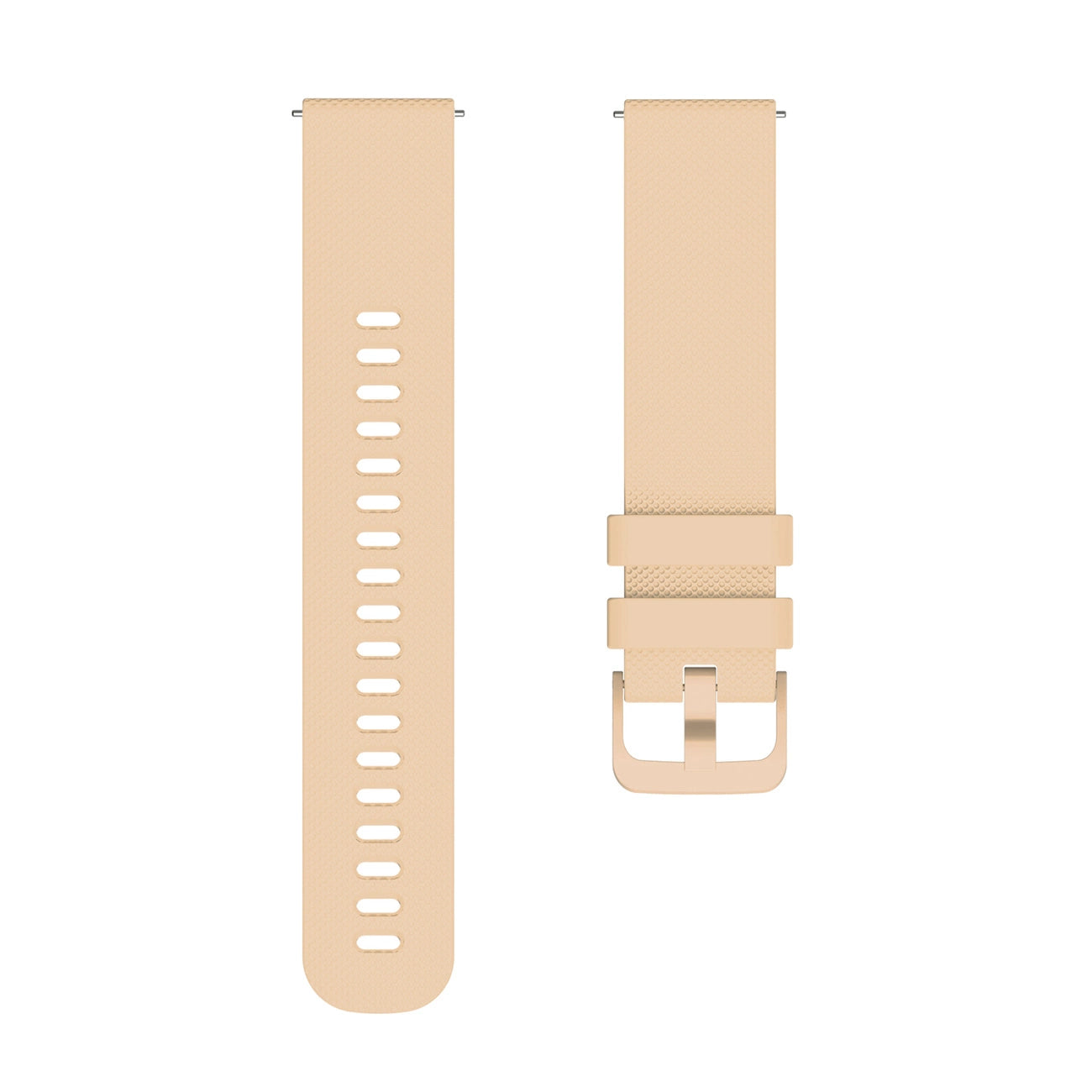 Silicone Strap for Huawei Watch GT2 / GT3 42mm - Beige_2