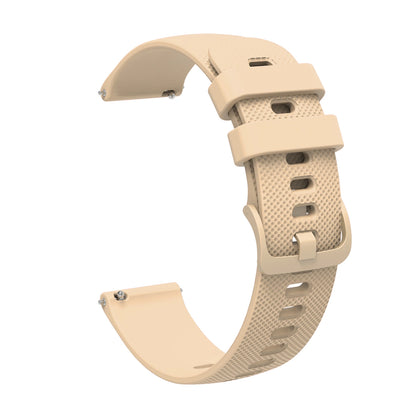Silicone Strap for Huawei Watch GT2 / GT3 42mm - Beige_0