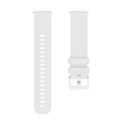 Silicone Strap for Huawei Watch GT2 / GT3 42mm - White_2