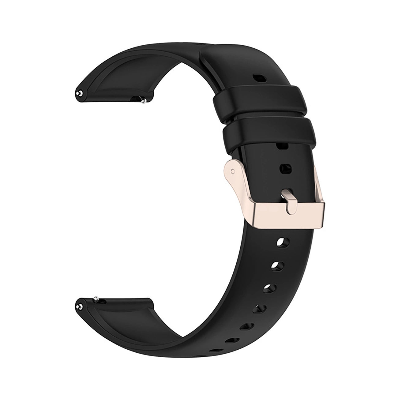 Silicone Strap for Xiaomi Mi Watch / Amazfit GTR 47mm - Black_0