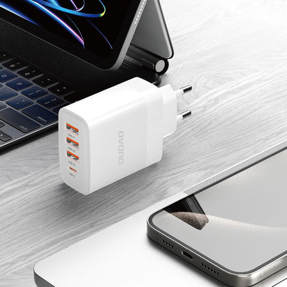 Dudao A5HEU network charger 3x USB-A 1x USB-C PD20W - white_2