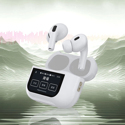 Dudao U19 in-ear TWS wireless Bluetooth 5.3 headphones with LED display - white_5