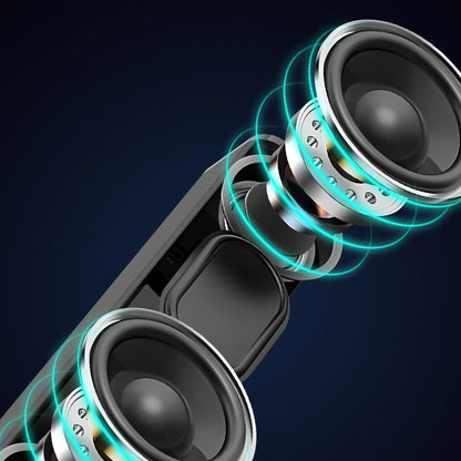 Dudao Y2+ Bluetooth 5.0 speaker 2400 mAh - black_2