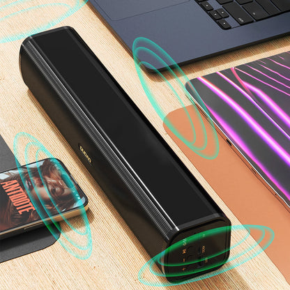 Dudao Y2+ Bluetooth 5.0 speaker 2400 mAh - black_3