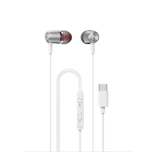 Dudao X1PROT In-Ear Wired USB-C Headphones 1.2m - White_0