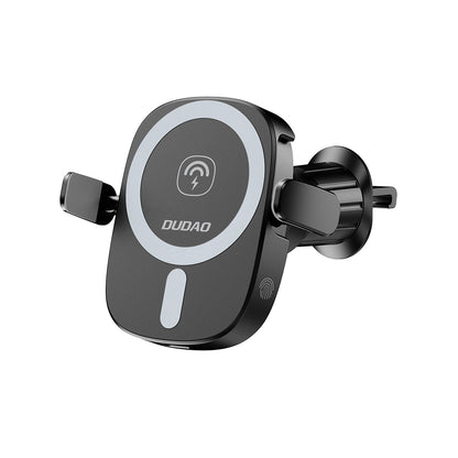 Dudao FW11 Car Phone Holder with 15W Inductive Charger for Air Vent/Cockpit - Black_1
