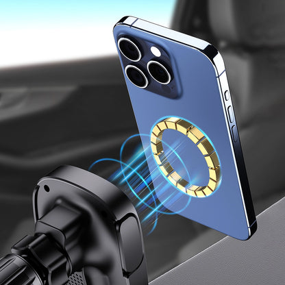 Dudao FW11 Car Phone Holder with 15W Inductive Charger for Air Vent/Cockpit - Black_6