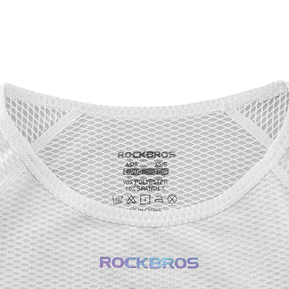 Rockbros YDBX001 Women's Quick-Dry Sleeveless Cycling Jersey M/L - White_7
