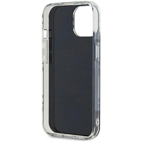 DKNY IML Checkered Mono Pattern case for iPhone 15 Plus / 14 Plus - black_6