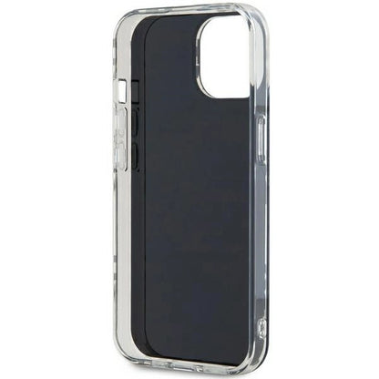 DKNY IML Checkered Mono Pattern case for iPhone 15 Plus / 14 Plus - black_6