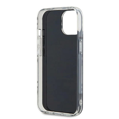 DKNY IML Checkered Mono Pattern case for iPhone 15 / 14 / 13 - black_6