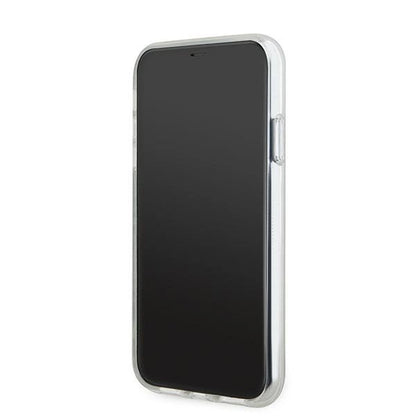 DKNY IML Checkered Mono Pattern &amp; Printed Stripes MagSafe case for iPhone 11 / Xr - beige_4