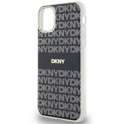 DKNY IML Mono &amp; Stripe MagSafe case for iPhone 11 / Xr - black_4