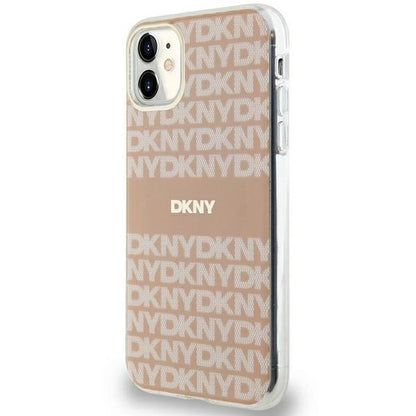 DKNY IML Mono &amp; Stripe MagSafe case for iPhone 11 / Xr - pink_1