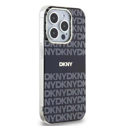 DKNY IML Mono &amp; Stripe MagSafe case for iPhone 13 Pro Max - black_3