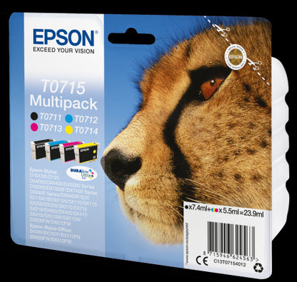 Epson Multipack T0715 4 colores_1