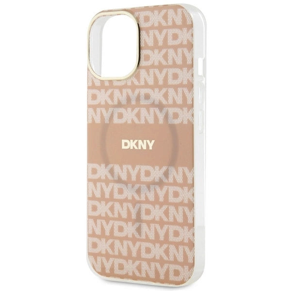 DKNY IML Mono &amp; Stripe MagSafe case for iPhone 15 / 14 / 13 - pink_5