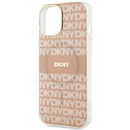 DKNY IML Mono &amp; Stripe MagSafe case for iPhone 15 / 14 / 13 - pink_5
