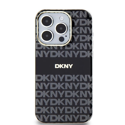 DKNY IML Mono &amp; Stripe MagSafe case for iPhone 15 Pro - black_2
