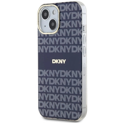 DKNY IML Mono &amp; Stripe MagSafe case for iPhone 15 / 14 / 13 - blue_1