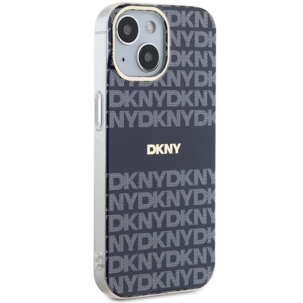 DKNY IML Mono &amp; Stripe MagSafe case for iPhone 15 / 14 / 13 - blue_3