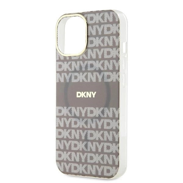 DKNY IML Mono &amp; Stripe MagSafe case for iPhone 15 / 14 / 13 - beige_5