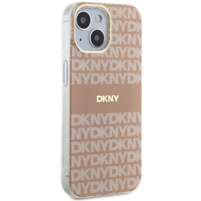 DKNY IML Mono &amp; Stripe MagSafe case for iPhone 15 / 14 / 13 - pink_3