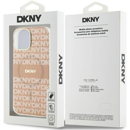DKNY IML Mono &amp; Stripe MagSafe case for iPhone 15 / 14 / 13 - pink_7