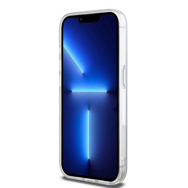DKNY IML Mono &amp; Stripe MagSafe case for iPhone 15 Pro Max - blue_4
