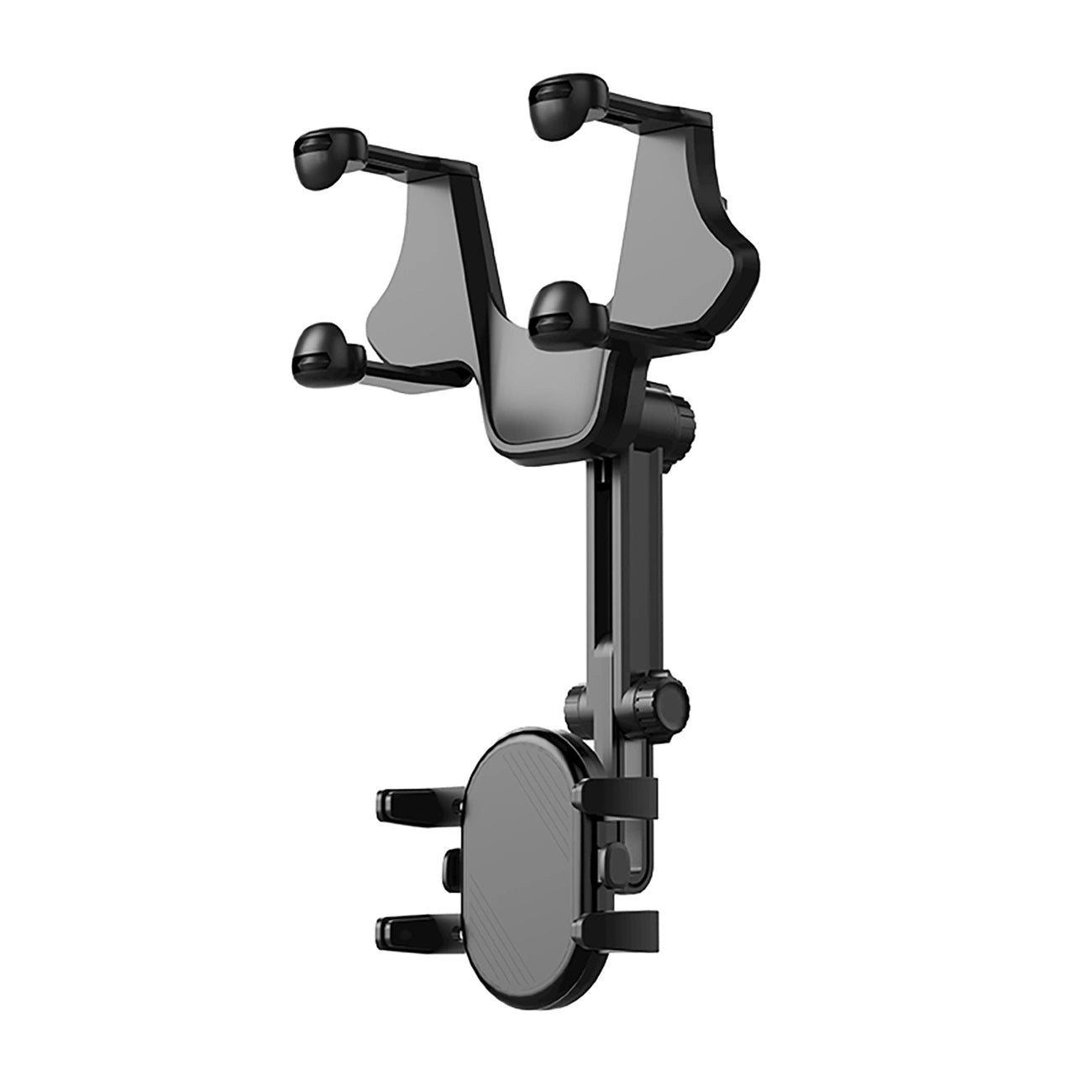 Car Phone Holder for Rearview Mirror - Black_1