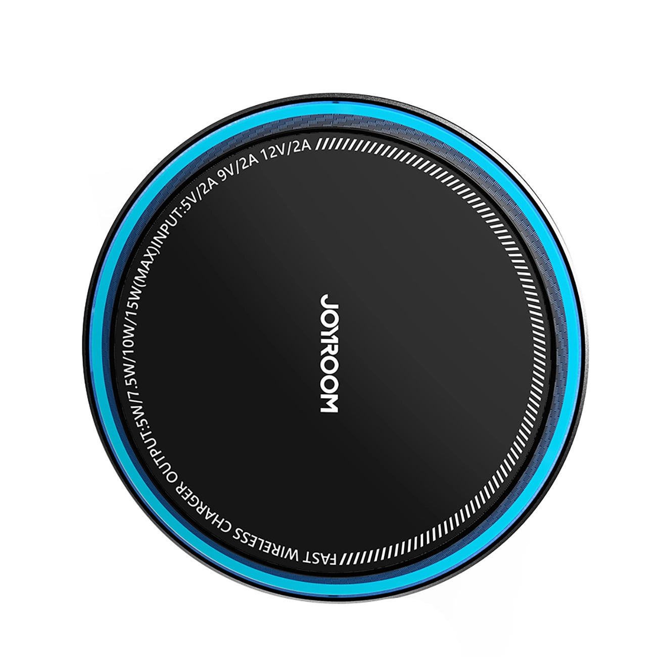Joyroom car phone holder with wireless charger (MagSafe compatible) with air vent fan - black (JR-ZS387)_6