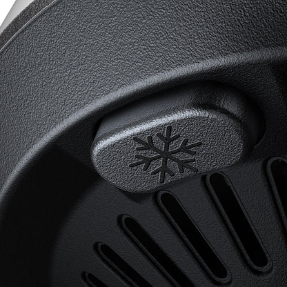 Joyroom car phone holder with wireless charger (MagSafe compatible) with air vent fan - black (JR-ZS387)_8