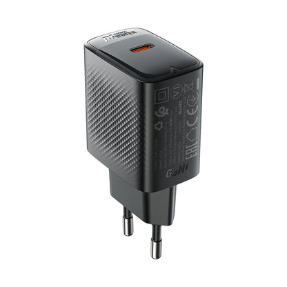 Acefast A104 Charger Network GaN USB-C PD SFC 25W - Black_0