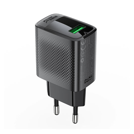 Acefast A90 Charger GaN USB-A QC 18W - Black_0