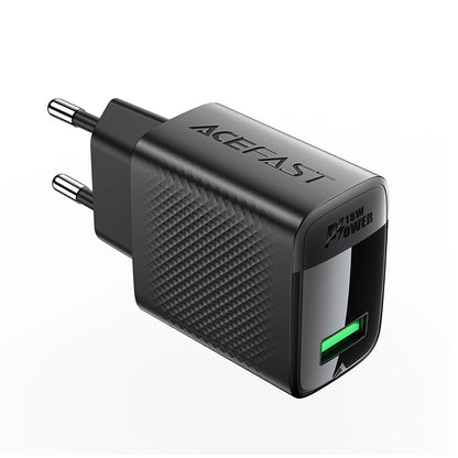 Acefast A90 Charger GaN USB-A QC 18W - Black_1