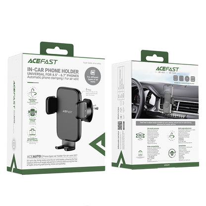 Acefast D27 Car Air Vent Phone Holder 4.5-6.7" - Black_5
