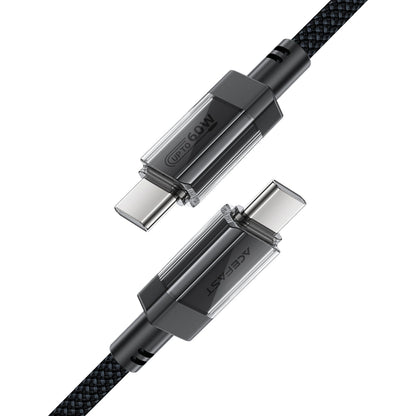 Acefast C12 USB-C / USB-C PD cable 60W 480Mb/with nylon braid - black_3