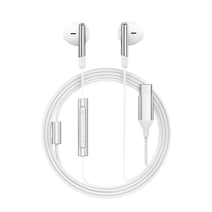 Acefast L3 Wired USB-C Headphones with Microphone - White_0