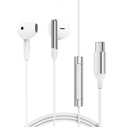 Acefast L3 Wired USB-C Headphones with Microphone - White_2