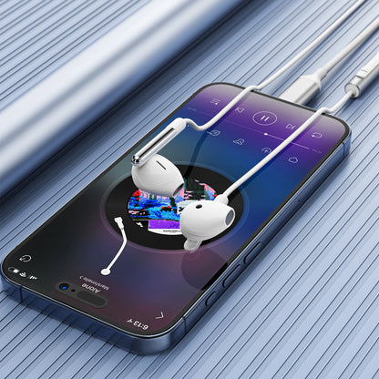 Acefast L3 Wired USB-C Headphones with Microphone - White_5