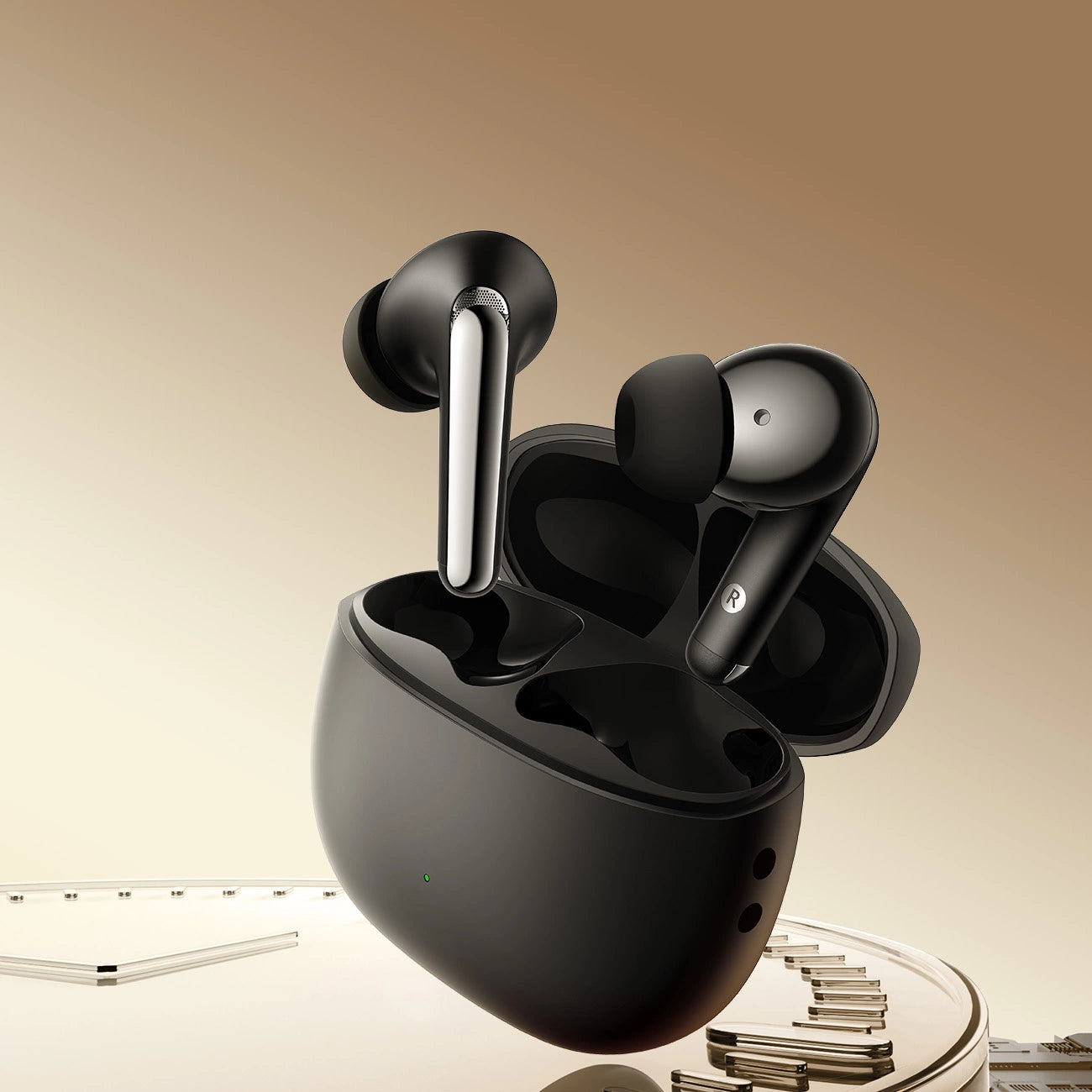 Joyroom Funpods JR-FN1 wireless in-ear TWS Bluetooth 5.4 ANC ENC headphones - black_11