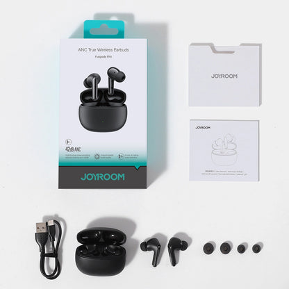 Joyroom Funpods JR-FN1 wireless in-ear TWS Bluetooth 5.4 ANC ENC headphones - black_7