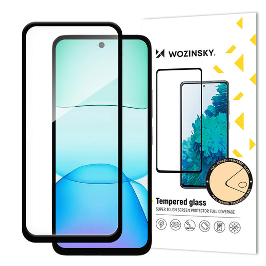 Wozinsky Full Glue Tempered Glass for Xiaomi Redmi 13_0