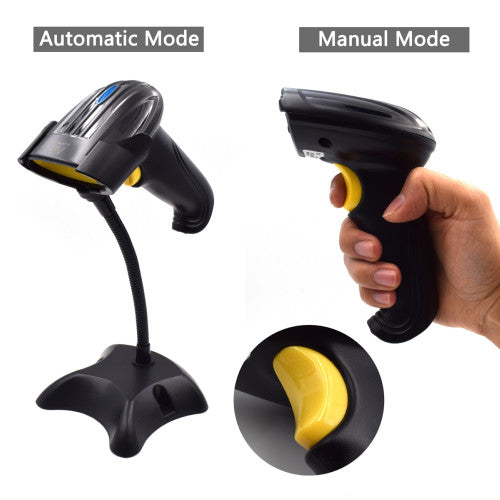 Ewent EW3430 lector de código de barras Lector de códigos de barras portátil 1D LED Negro_4