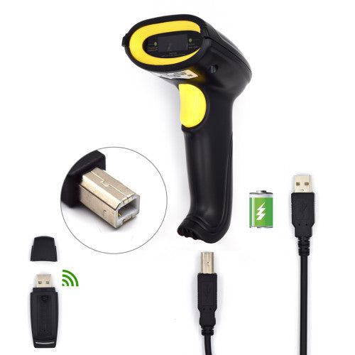 Ewent EW3430 lector de código de barras Lector de códigos de barras portátil 1D LED Negro_7