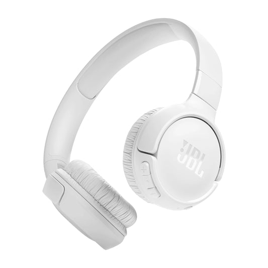 JBL Tune 520BT wireless on-ear Bluetooth 5.3 headphones - white_0
